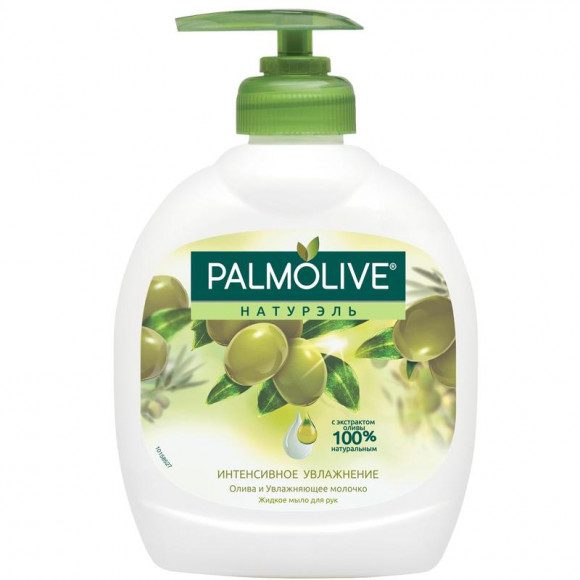 Мыло жидкое PALMOLIVE (Палмолив) Интенсивное увлажнение Олива и Увлажняющее молочко 300 мл