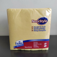 Салфетки LOTUS NexxStyle (4036140) 39x39 см, 2-х слойные, жёлтые Салфетки LOTUS NexxStyle (4036140) 39x39 см, 2-х слойные, жёлтые
