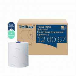 Полотенца рулонные ТОРК/Tellus Matic Solution, 2-сл., 150 м, Н1, (120067) Полотенца рулонные ТОРК/Tellus Matic Solution, 2-сл., 150 м, Н1, (120067)