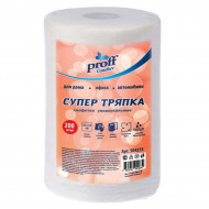 Салфетки универсальные в рулоне Супер Тряпка Proff Comfort 25х23 см, 200 листов Салфетки универсальные в рулоне Супер Тряпка Proff Comfort 25х23 см, 200 листов